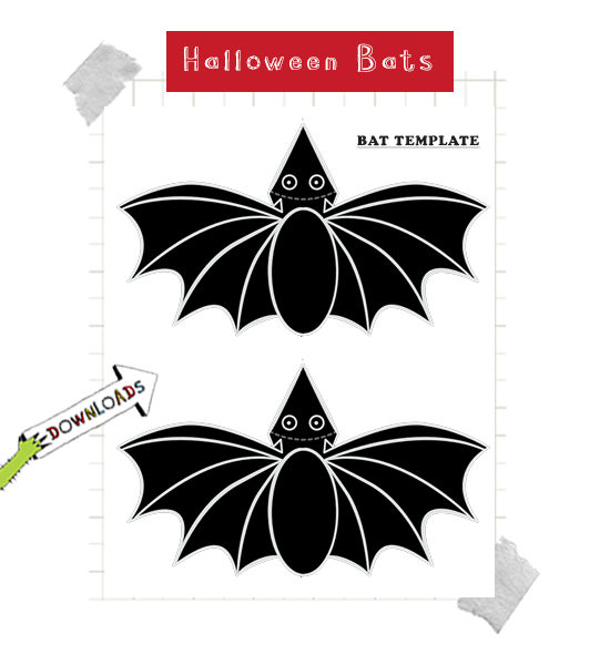 Spooky Halloween Bats