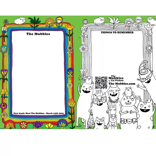 The Mubbles Wall Planner 2025